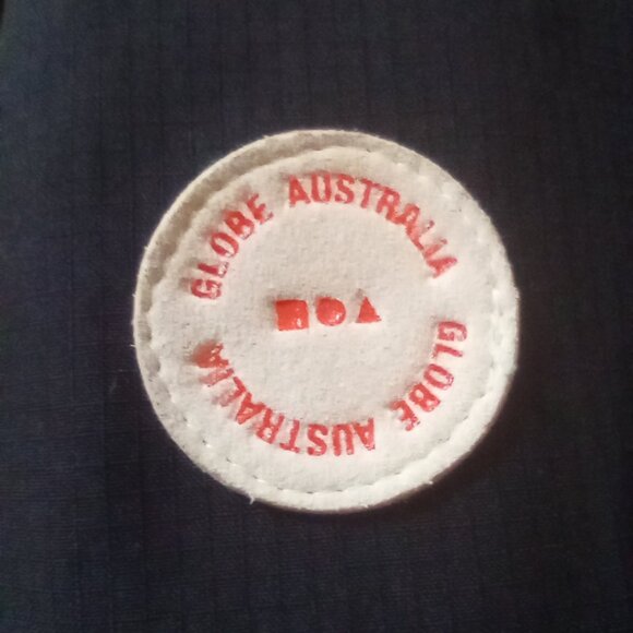 Mens GLOBE Breaker Spray Windbreaker Jacket & Traveler Sweatshirt Black sz L - Picture 4 of 12